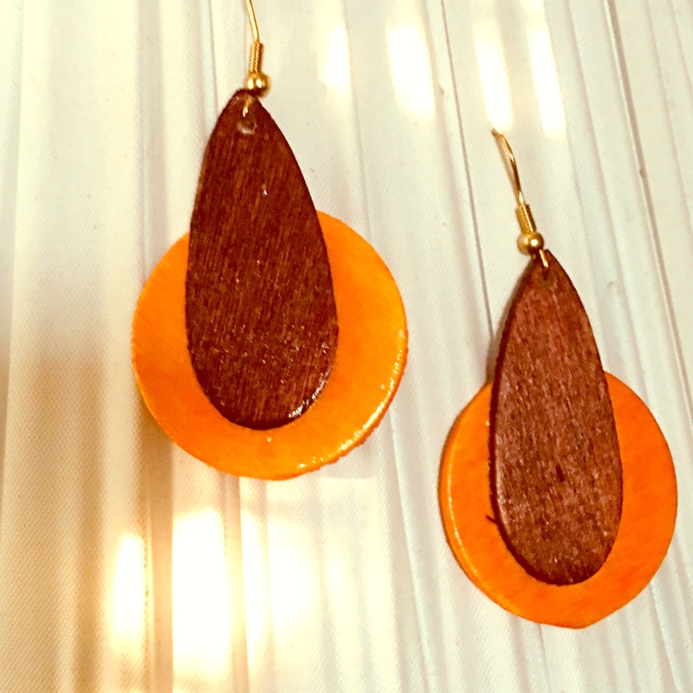 Handcrafted earrings, wearable art